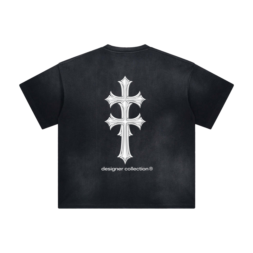 Double Cross Boxy Tee