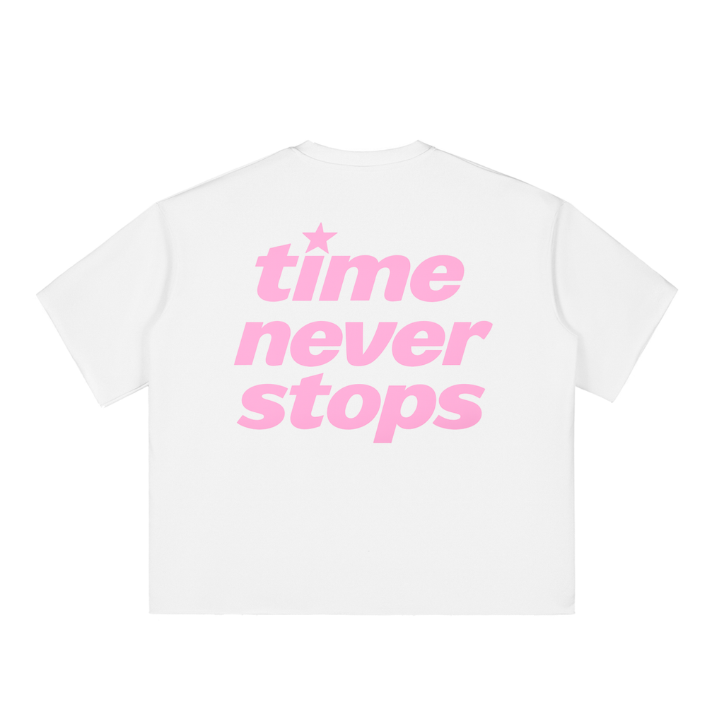 "Time Never Stops" Boxy Tee