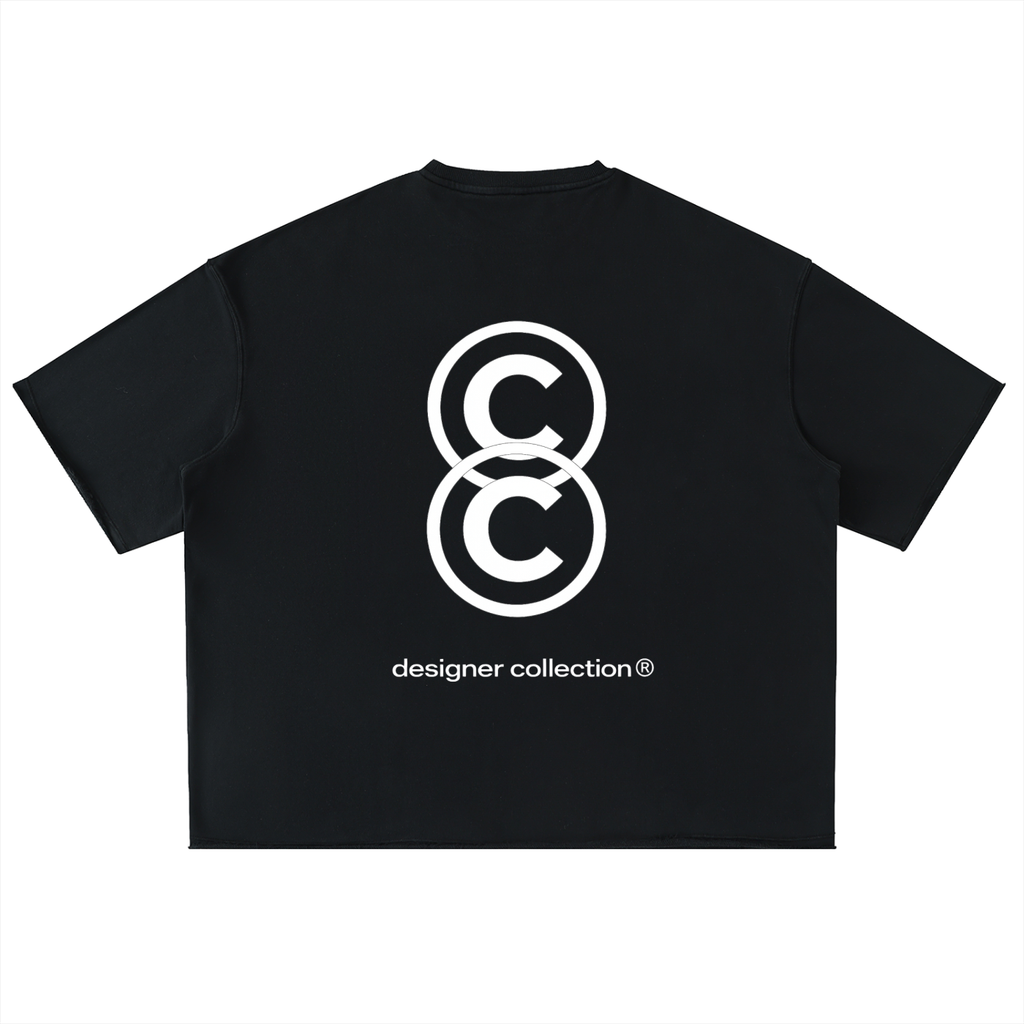 "COPYCAT" Designer Collection Rolled Boxy Tee