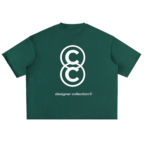 "COPYCAT" Designer Collection Rolled Boxy Tee